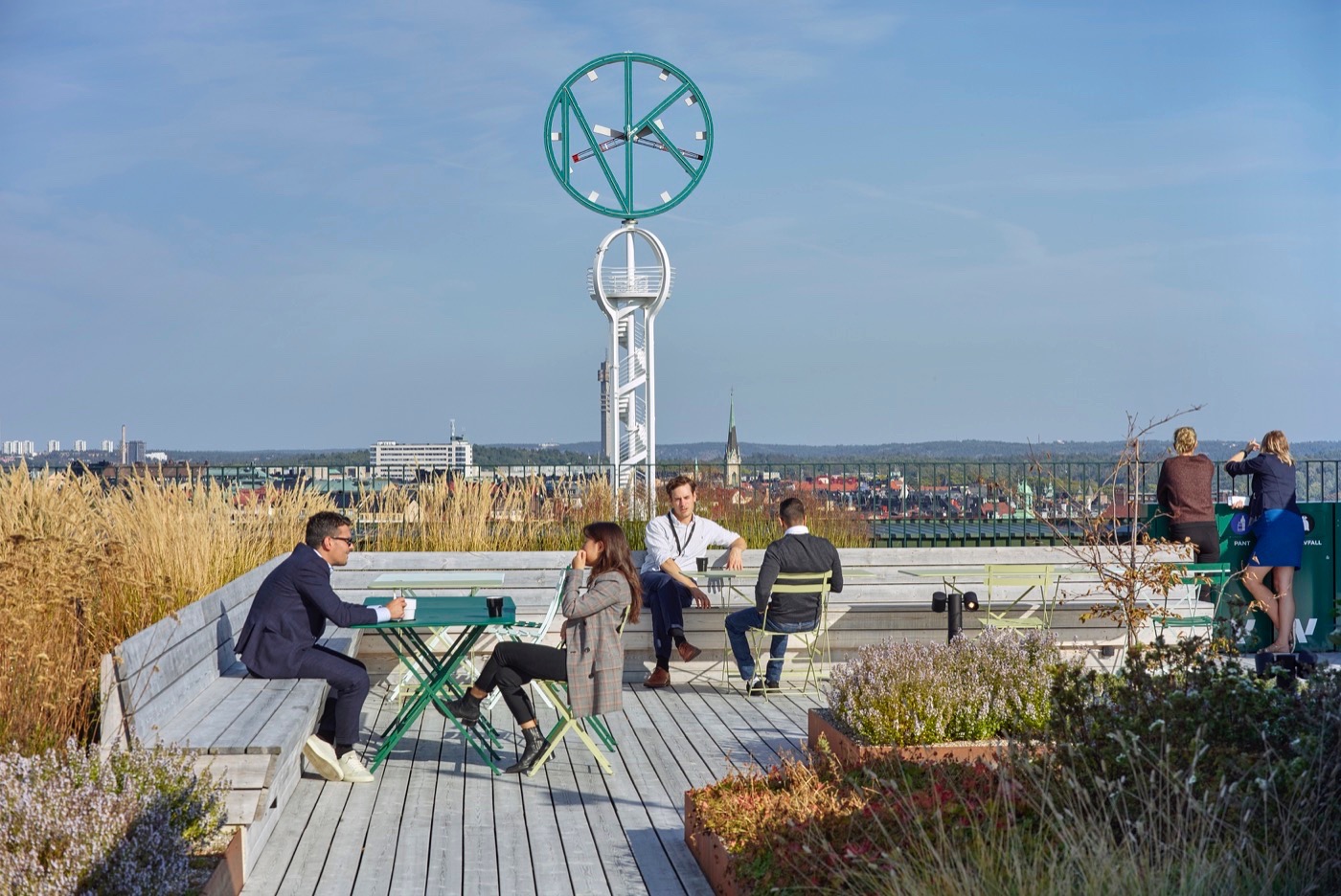 斯德哥尔摩绿色屋顶建筑塞尔格尔豪森丨瑞典斯德哥尔摩丨Karavan-23