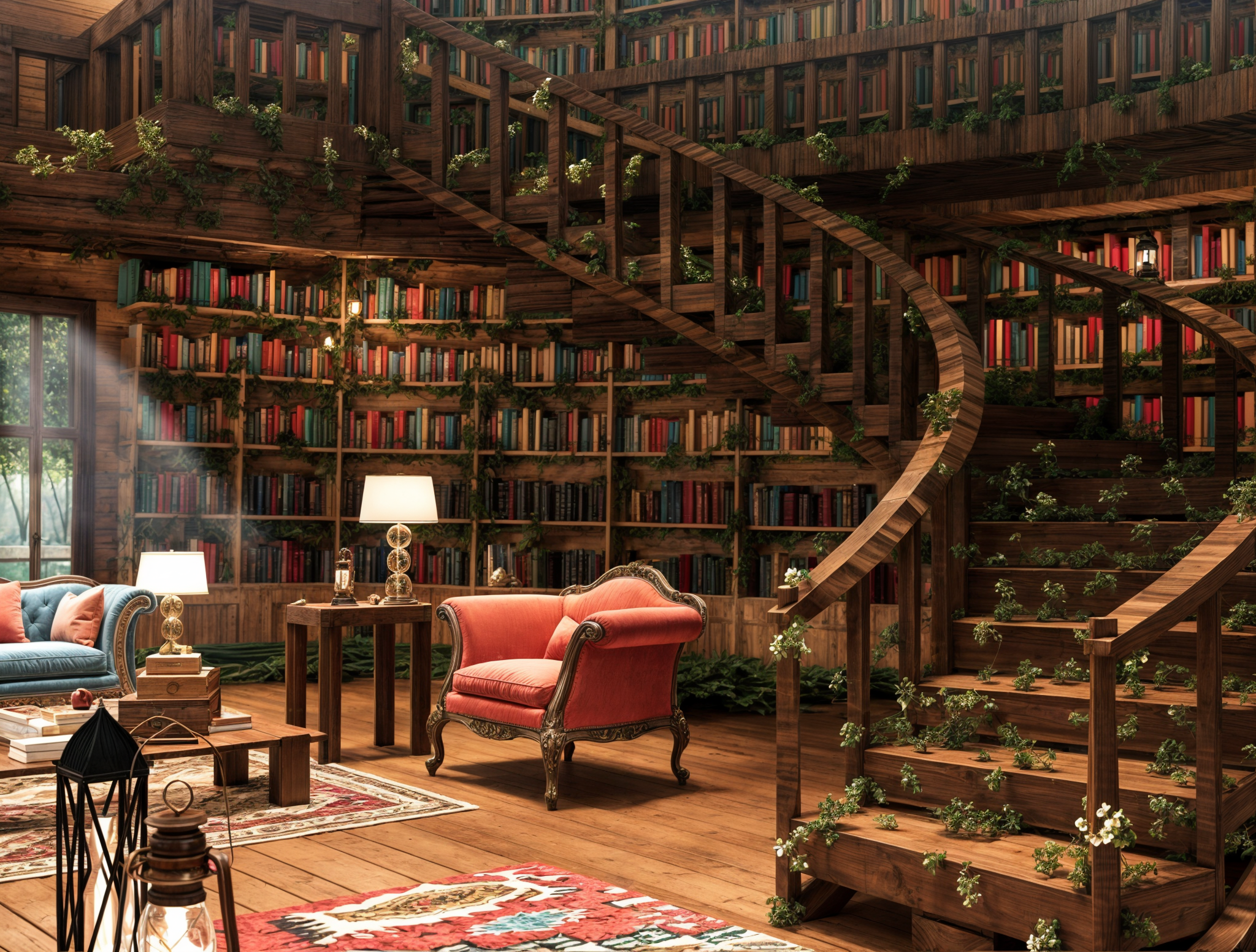 儿童展示舞台树屋丨Sarmad Studio-12