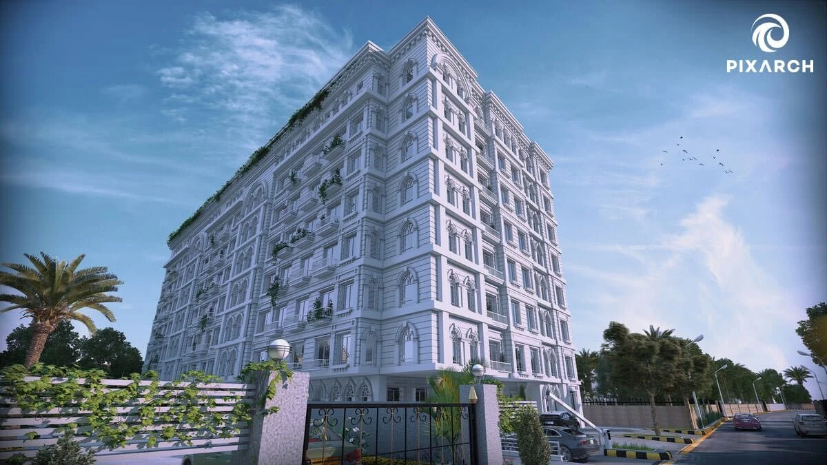 公园景签名公寓丨PakistanLahore丨Pixarch Architectural Visualization-12