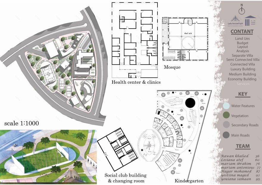 新开罗住宅社区设计项目丨埃及开罗-19