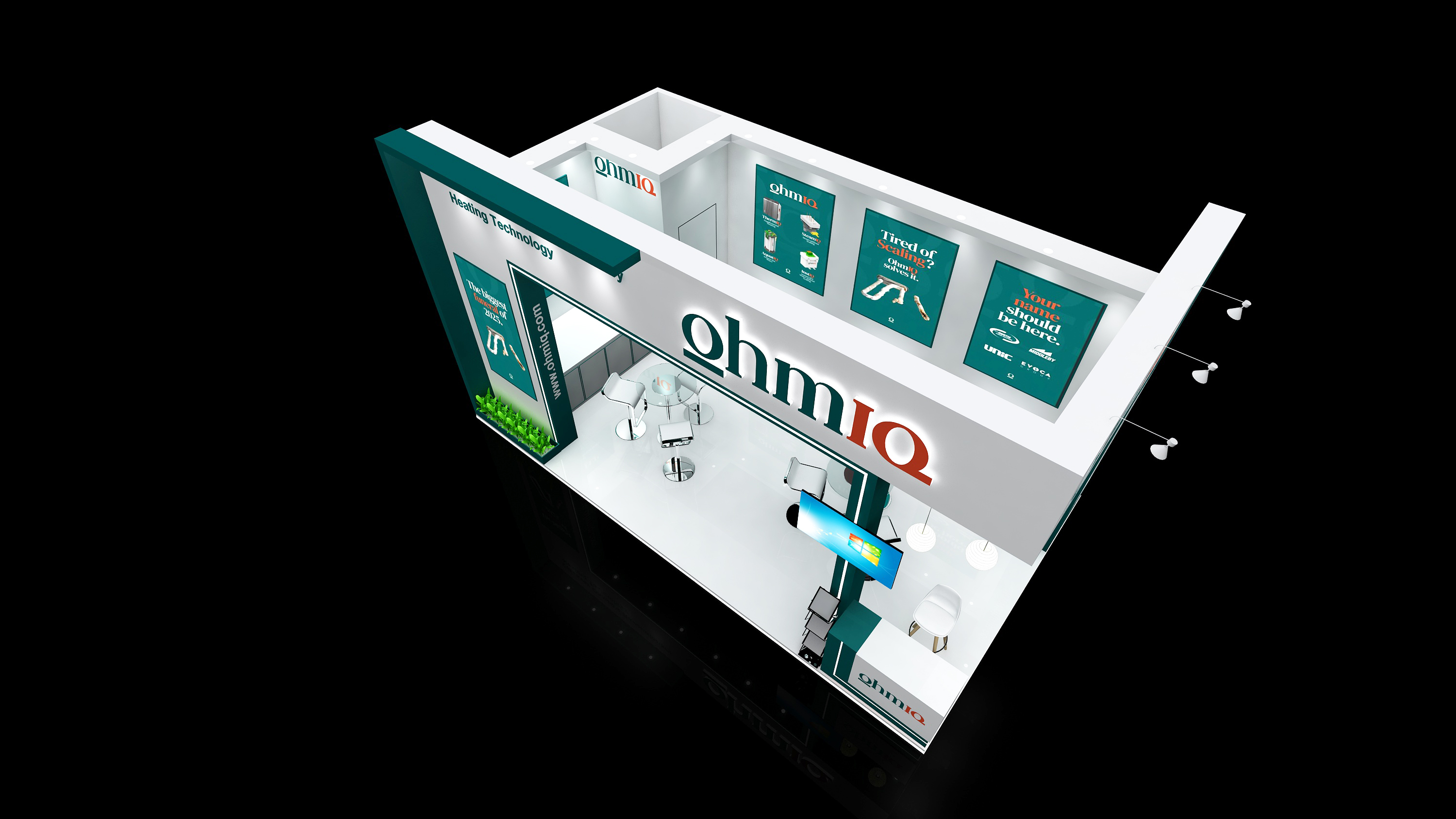 OHMIQ 7X4M STALL DESIGN IN DUBAI-7