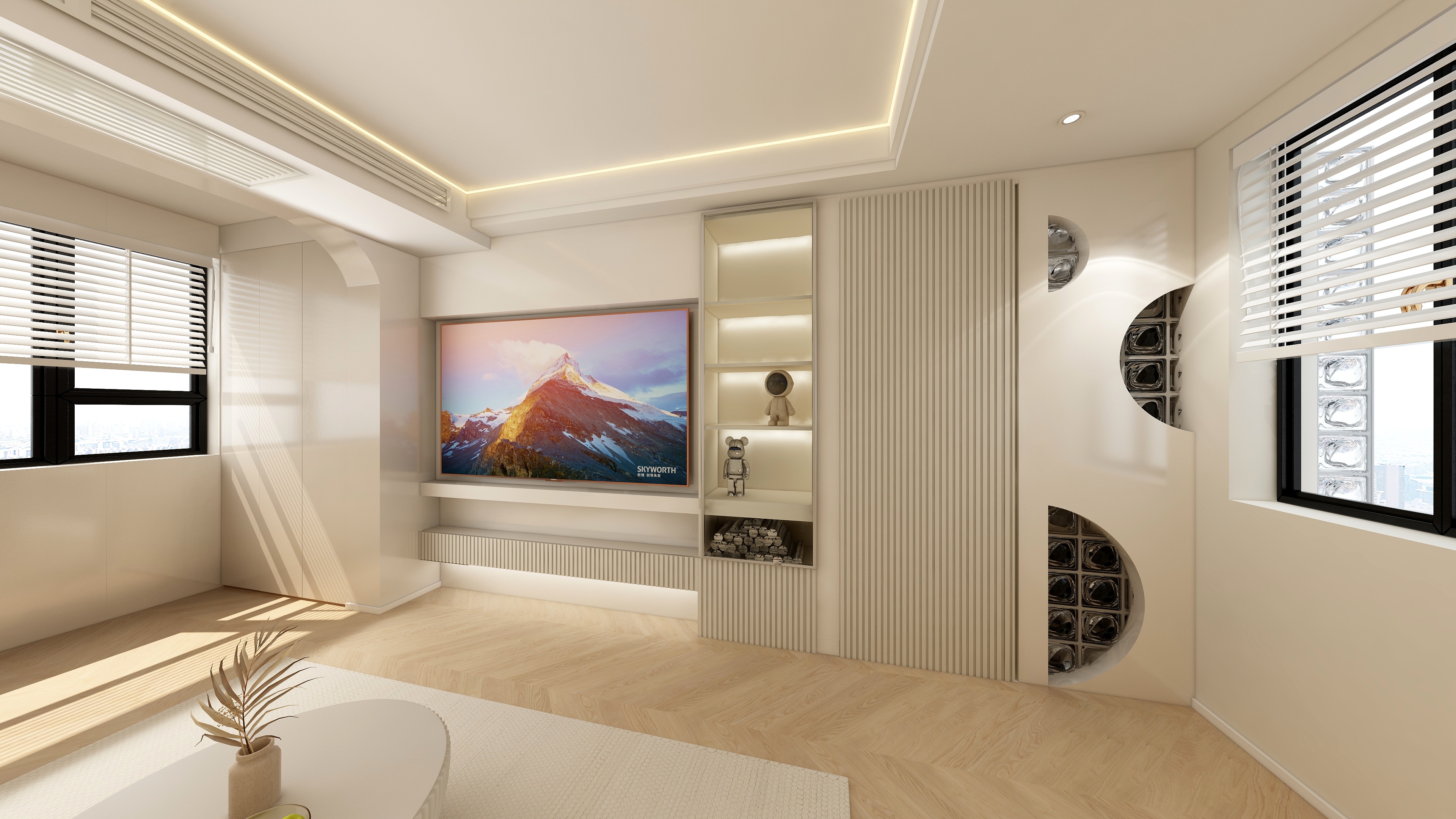 60M²原木奶油风两居丨中国上海-8