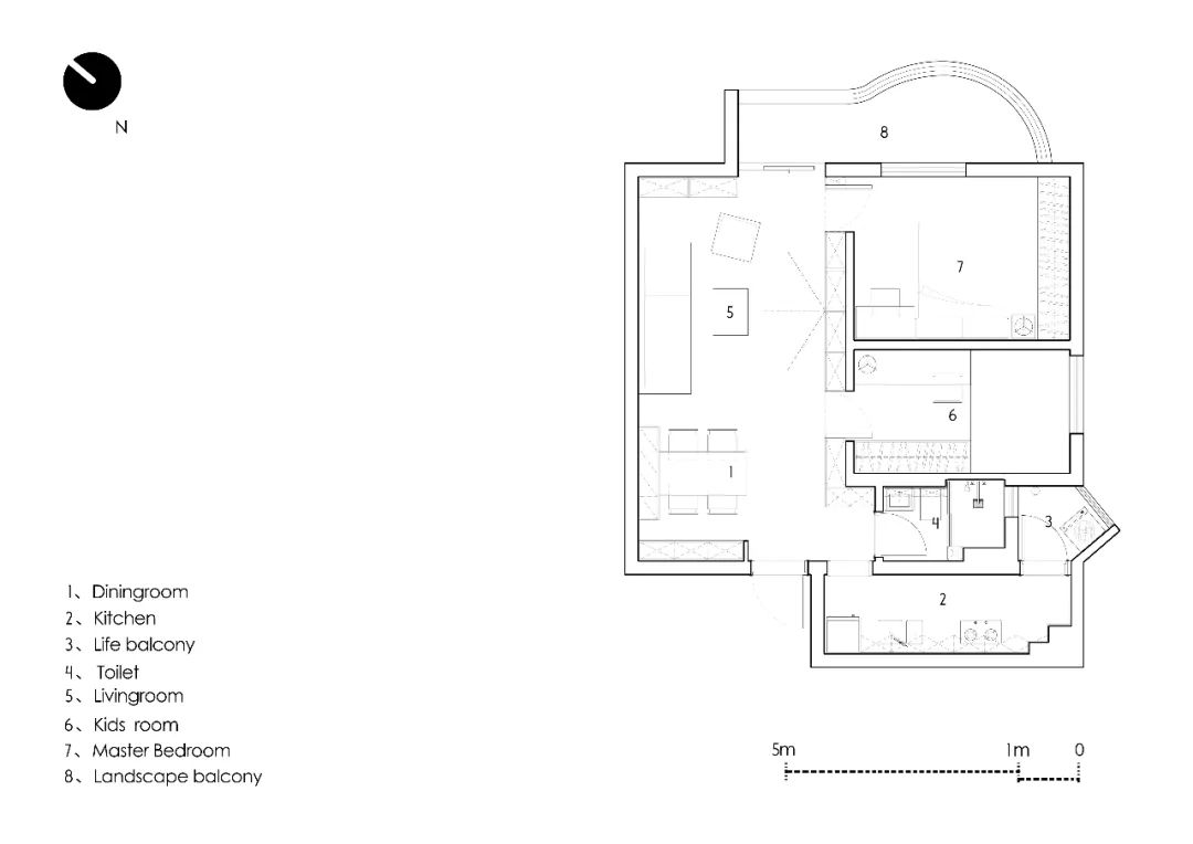 叶宅 | 北欧风情的简约温馨小窝-9