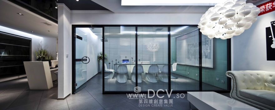 西安现代简约办公室设计-峰上大宅峰创国际-27