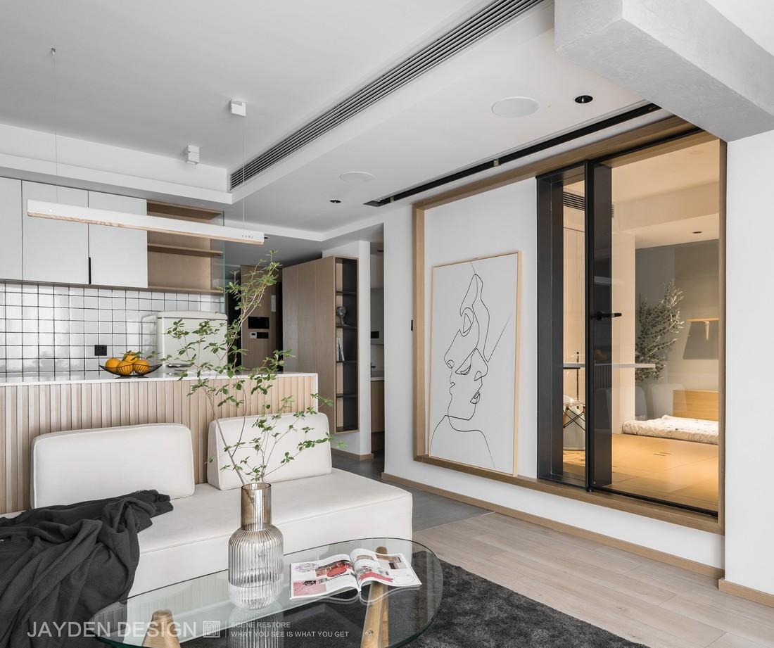 小空间大利用,90 后小夫妻的完美公寓改造-13