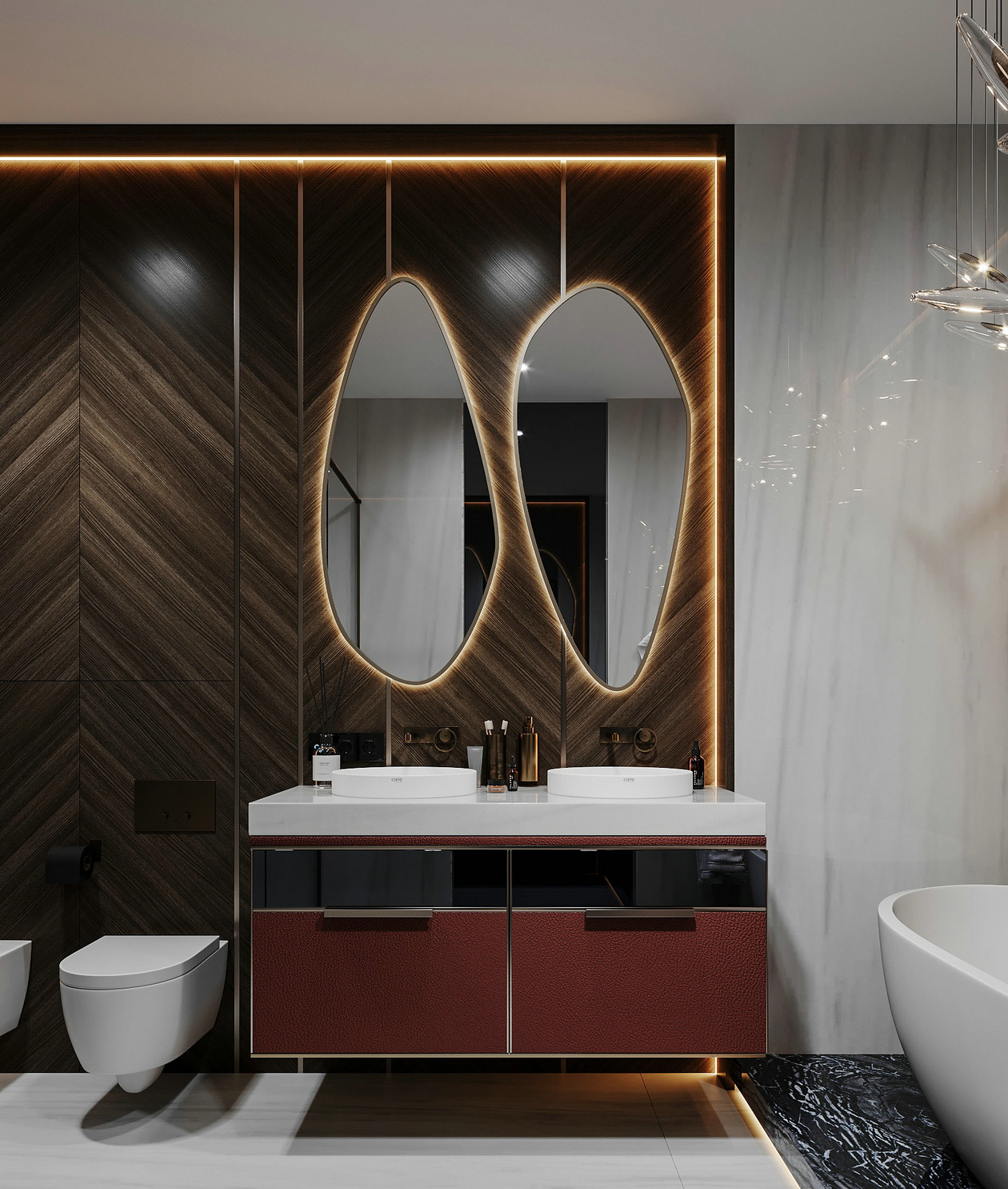 123㎡大平米住宅设计-19