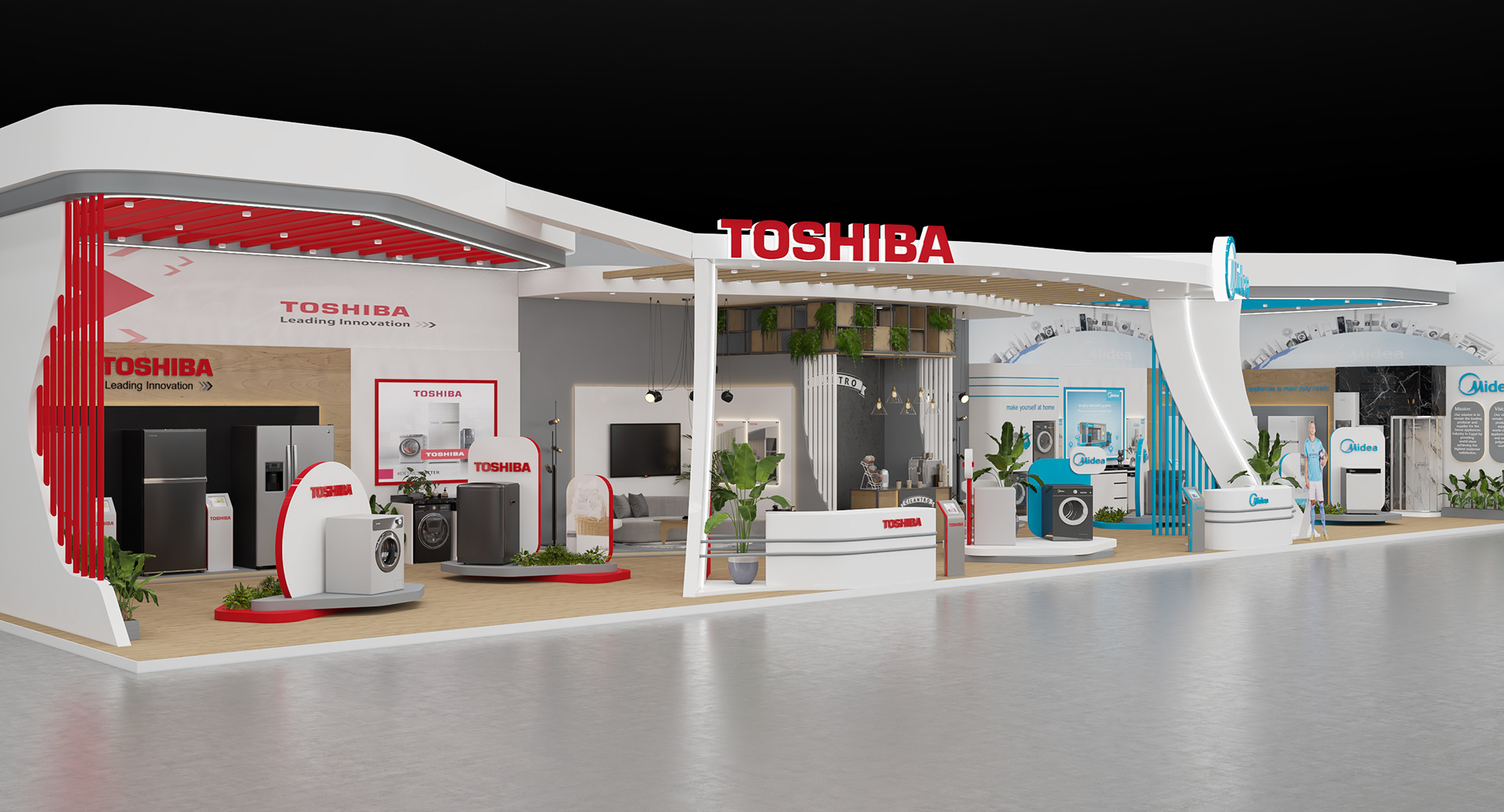 Midea & Toshiba proposal Le March exhibition-4