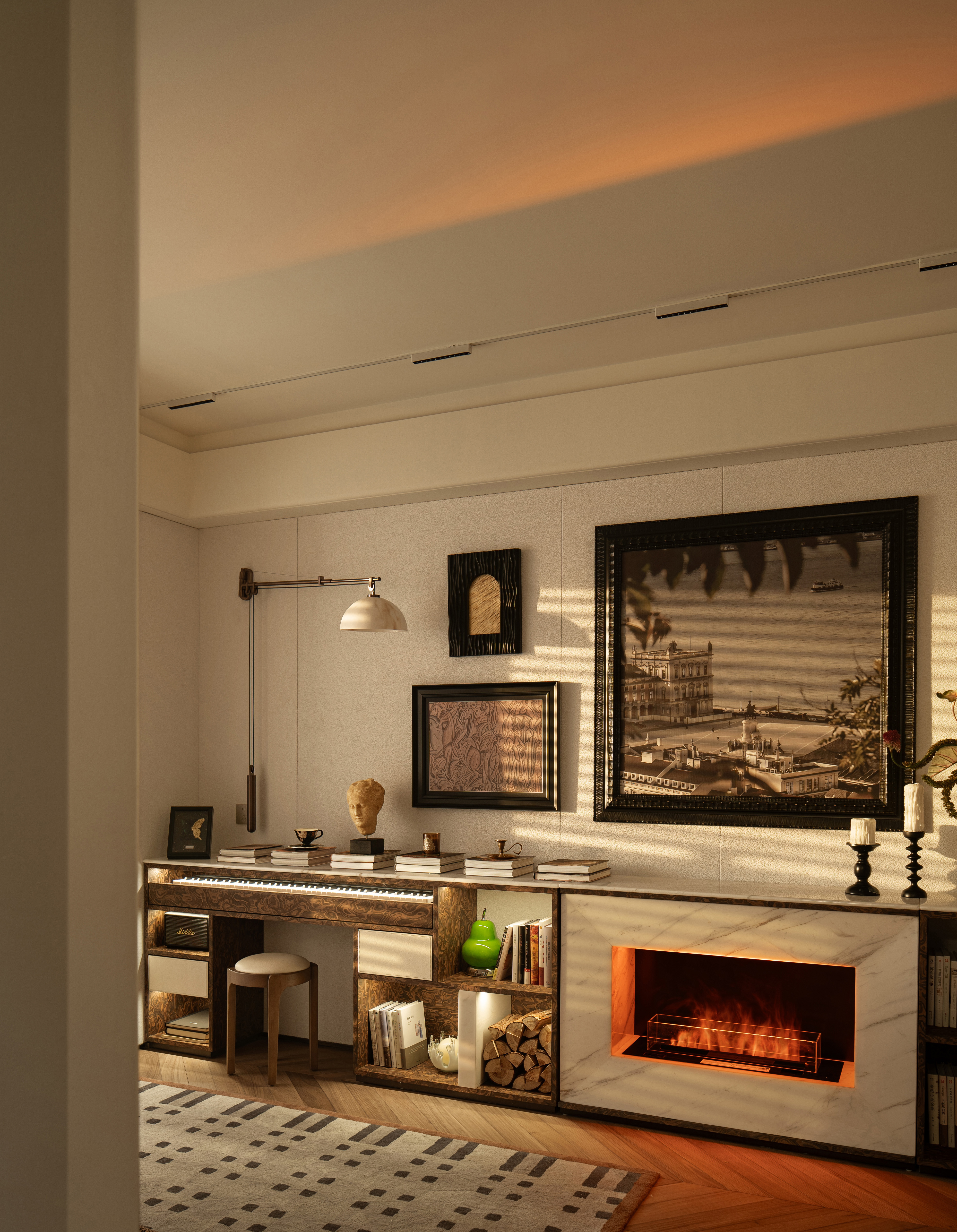 深圳天健和瑞府样板房丨中国广东丨软装零次方陈设设计,硬装朴悦设计,诗意空间设计-8