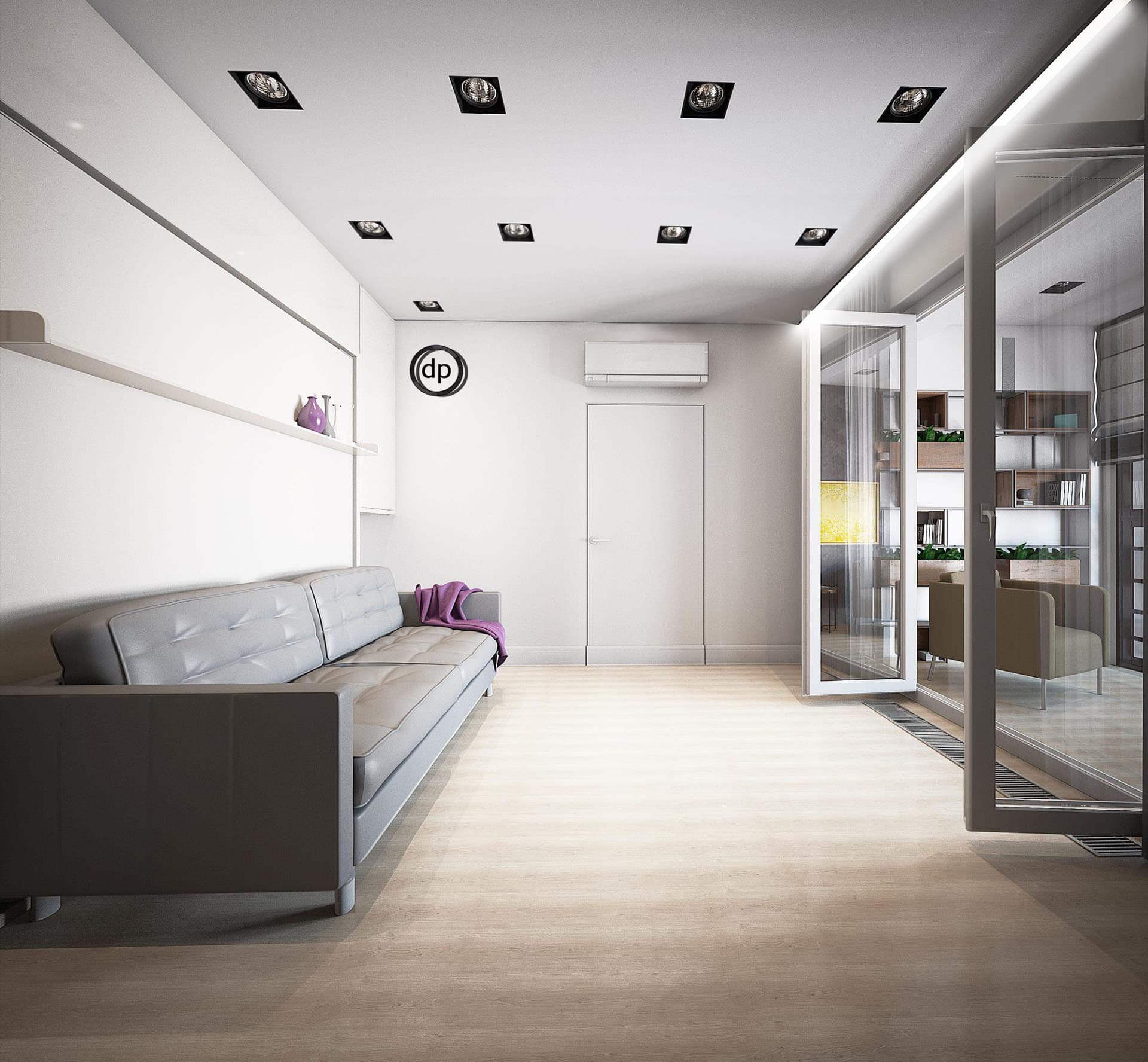 ЖК «Новое Тушино» 45平公寓室内设计丨俄罗斯莫斯科丨Diana-18