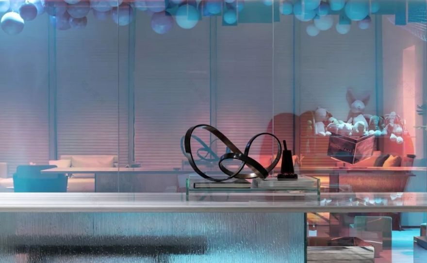 融创·云玺湾体验中心 | 水波荡漾的沉浸式空间设计-47