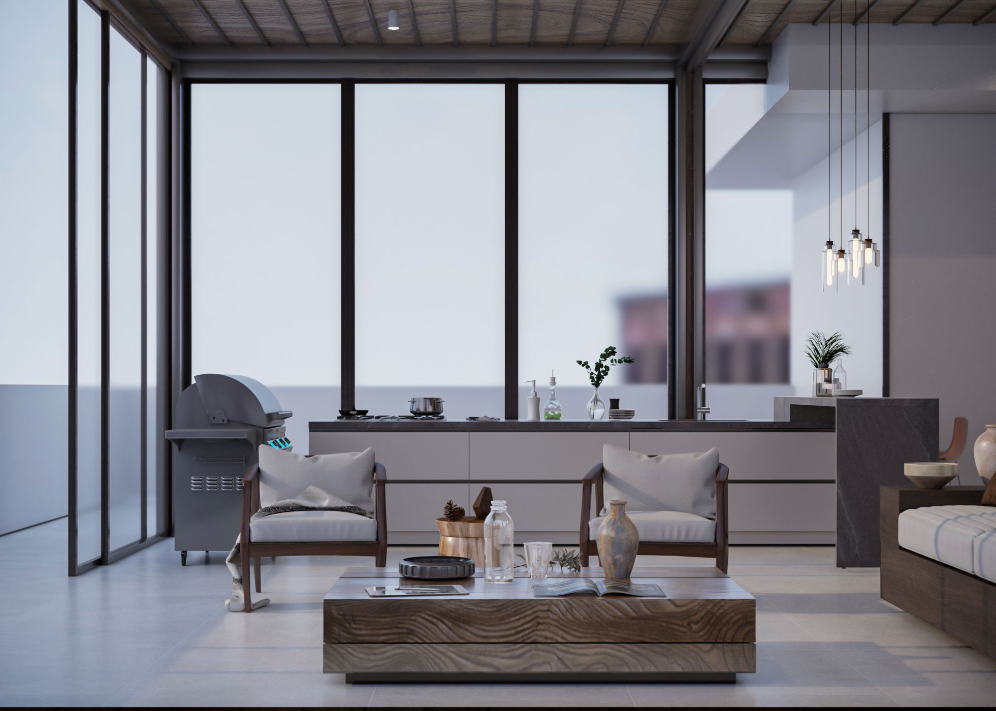 屋顶设计现代工业风格-9