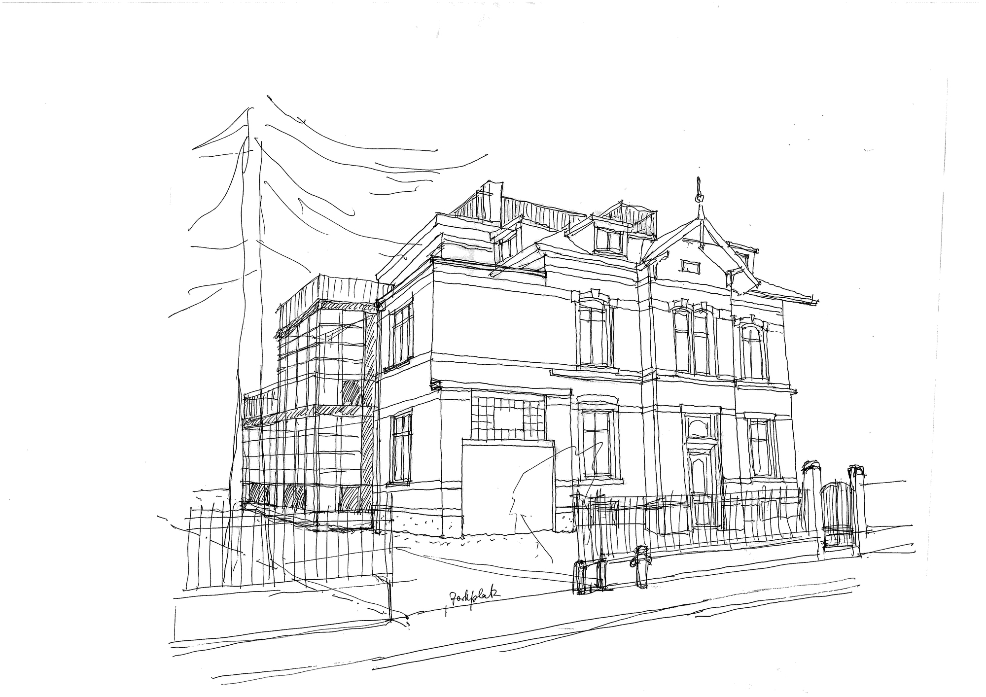 Renovation and Extension of a Heritage-protected Residence Building / AMJGS Architektur-44