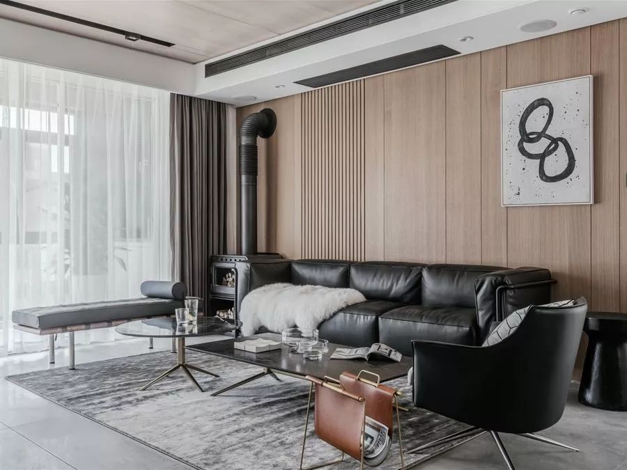 淮安绿地中央公馆现代私宅 | 自然纯粹的空间艺术-4