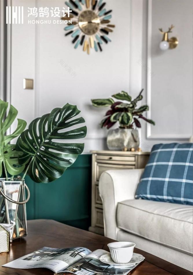 芜湖鸿鹄设计 · 美式婚房 · 国贸天琴湾 · 100 平-6