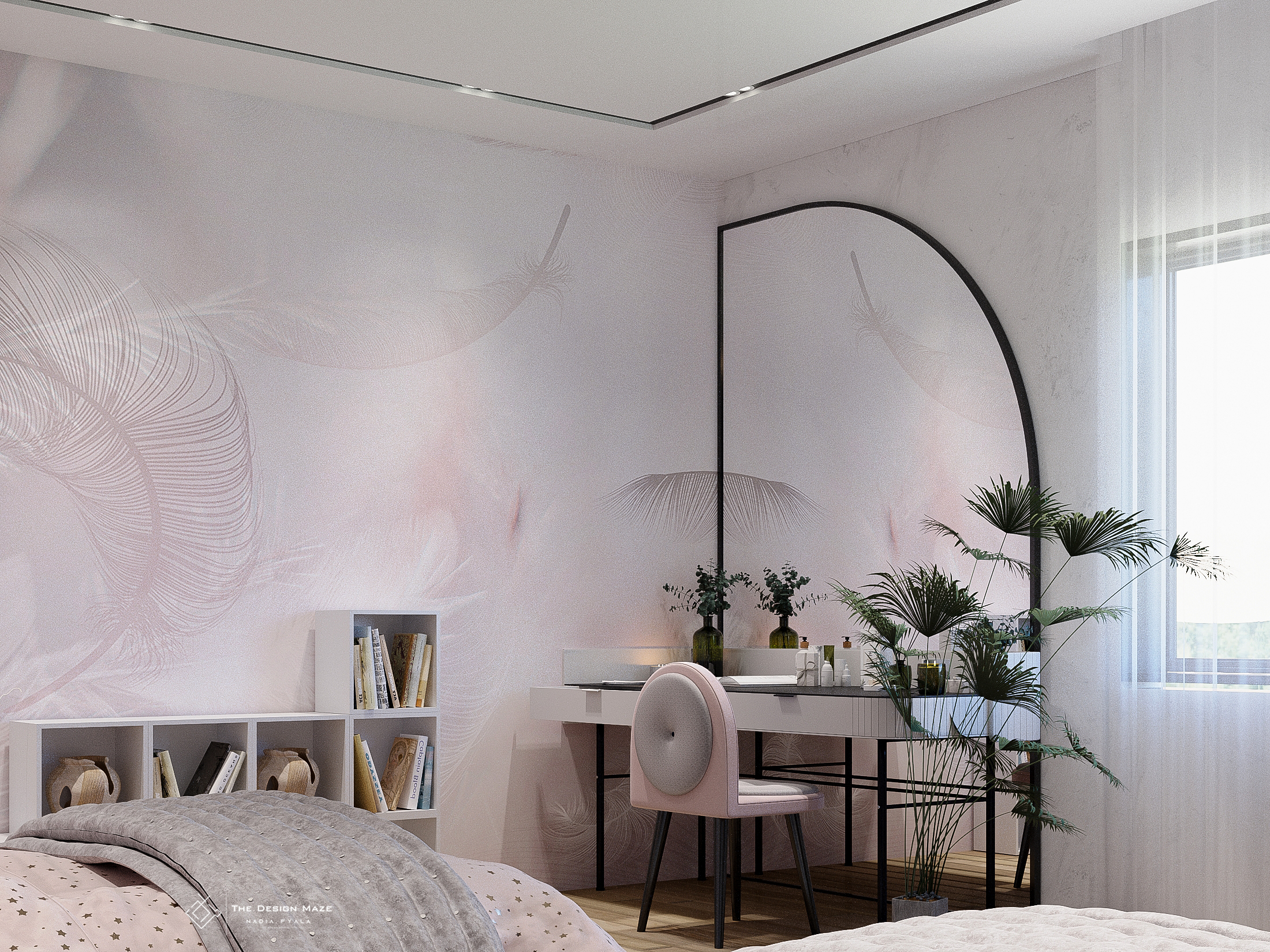 男孩和女孩卧室丨Nadia Fyala-9