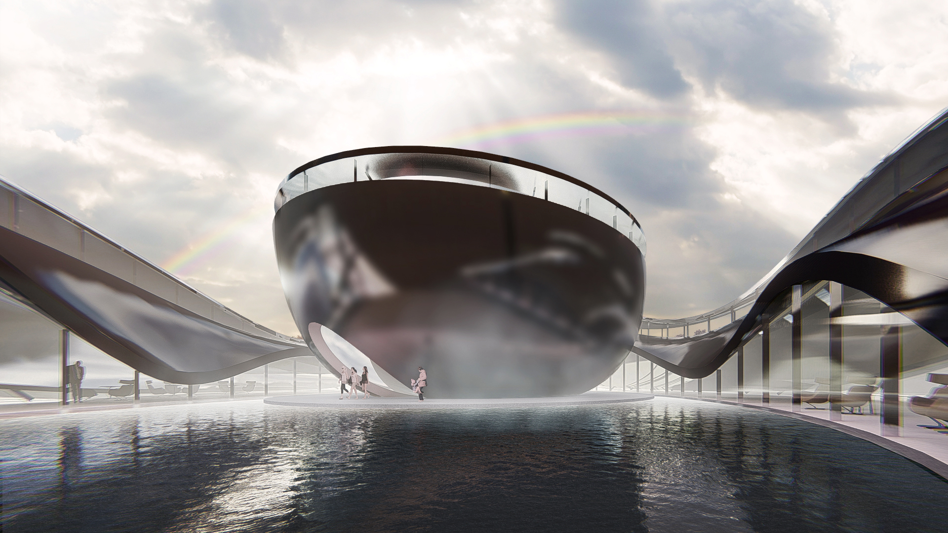 四川国际创新设计公园社区中心·能量碗 · BEHIVE Architects-23