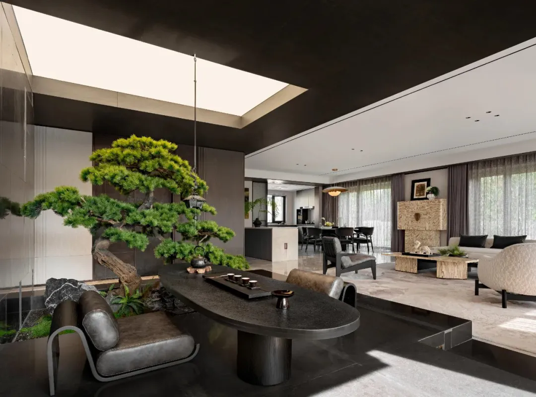 意想不到的中式美学，在家里造园林！-28