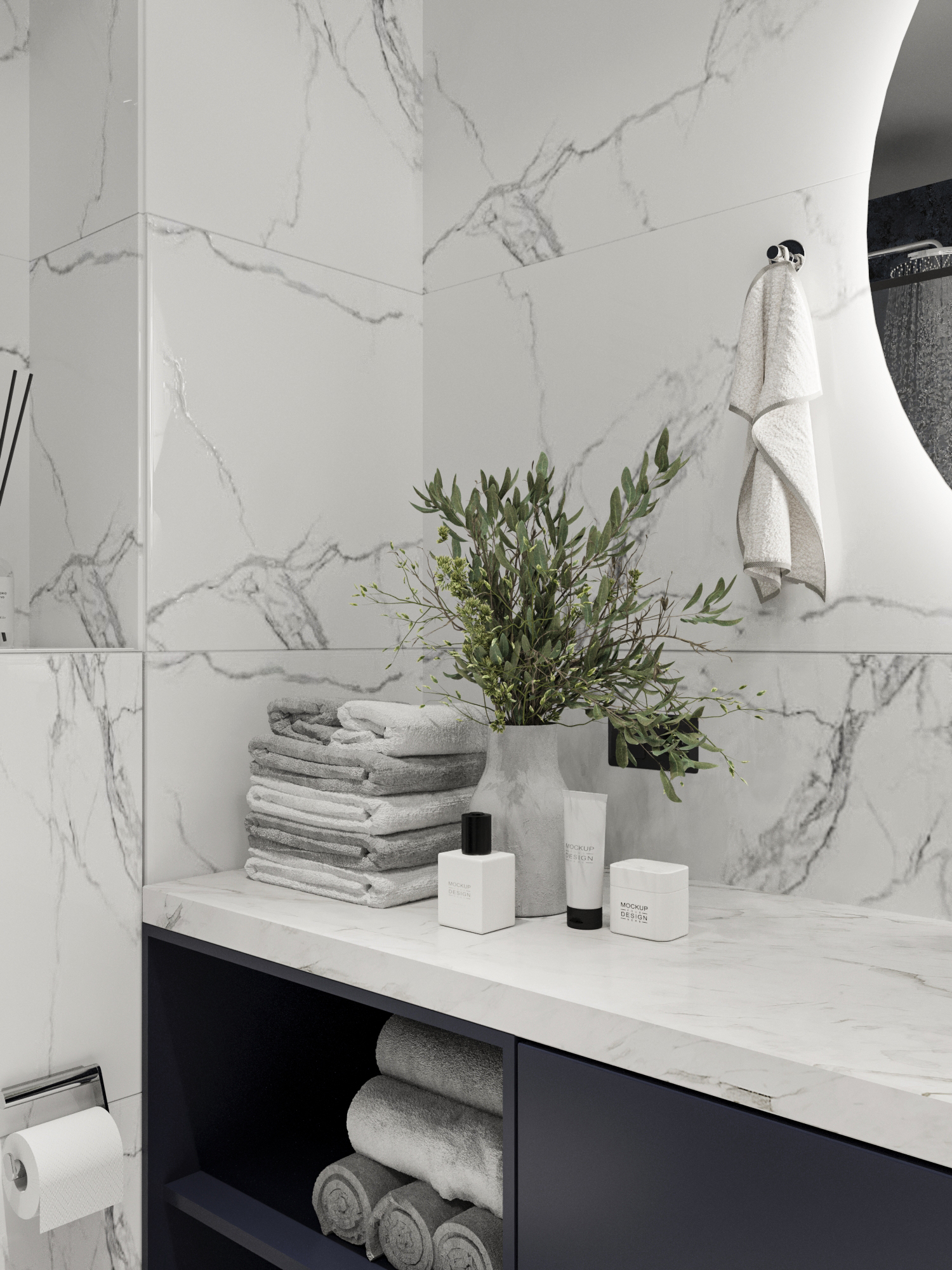 Дизайн Ванной комнаты ЖК "Минск-мир" г. Минск-6