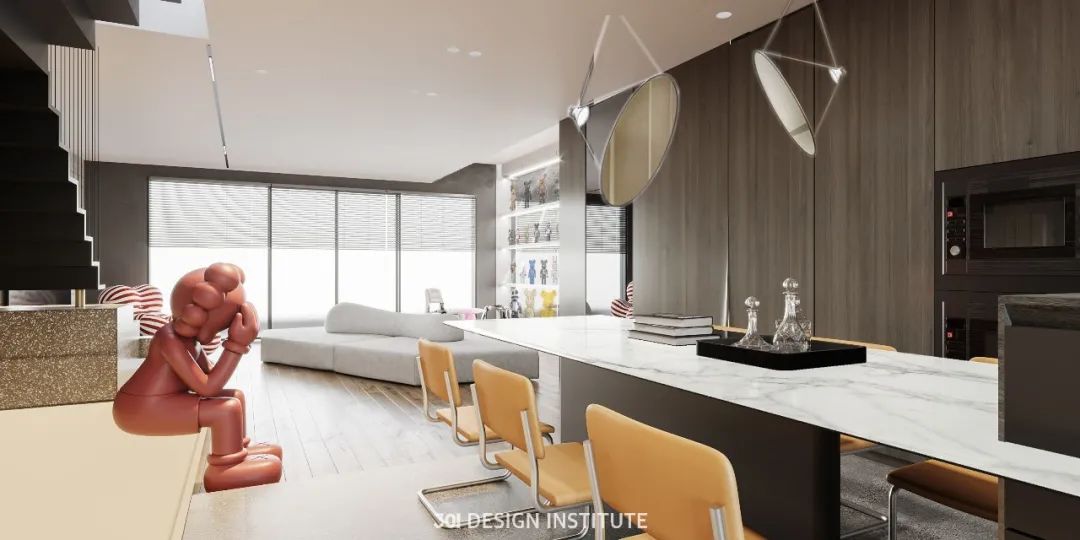 广州 400㎡现代简约别墅设计丨中国广州丨301 人居设计-21