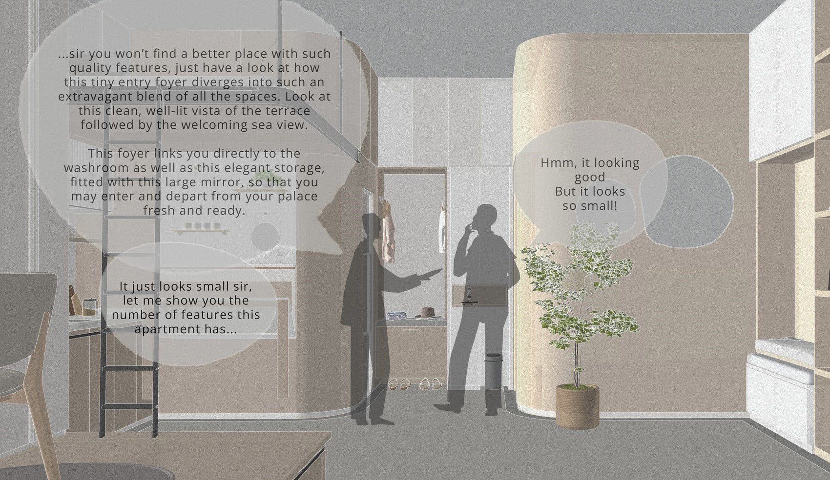 一字型单身公寓室内设计-27