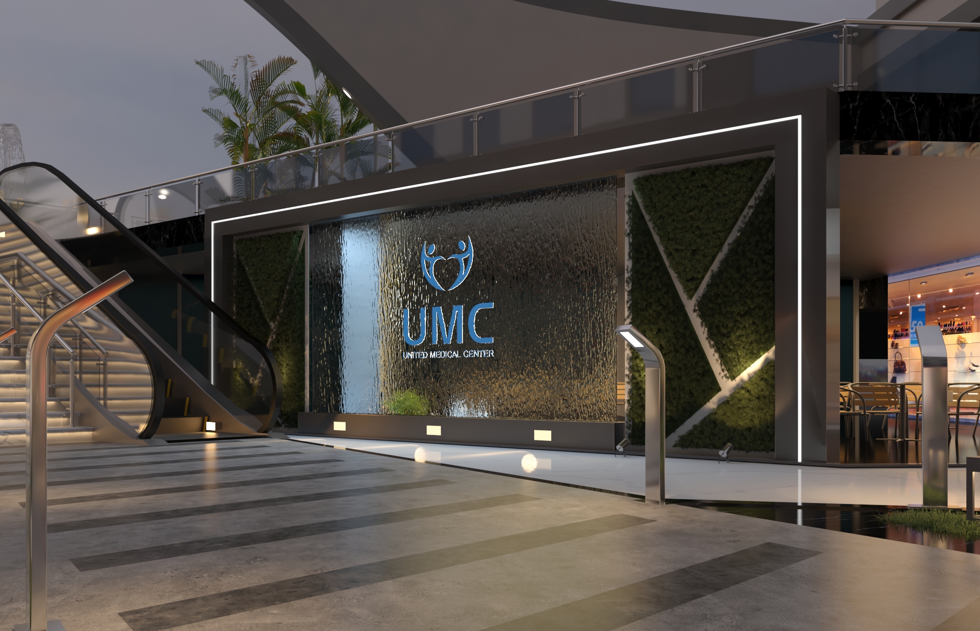 U.M.C Entrance landscape Design-3
