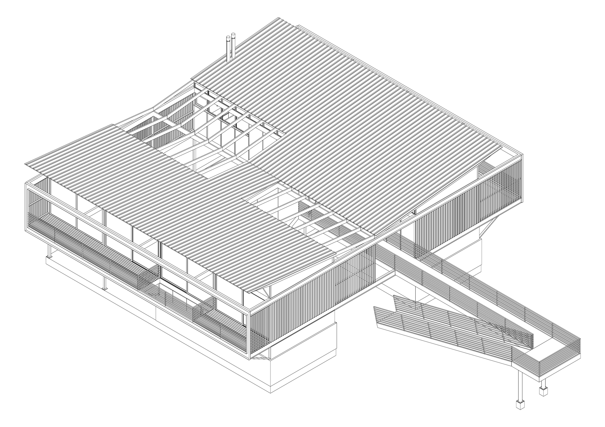 罗布莱·瓦乔之家丨智利丨Hebra Arquitectos-20