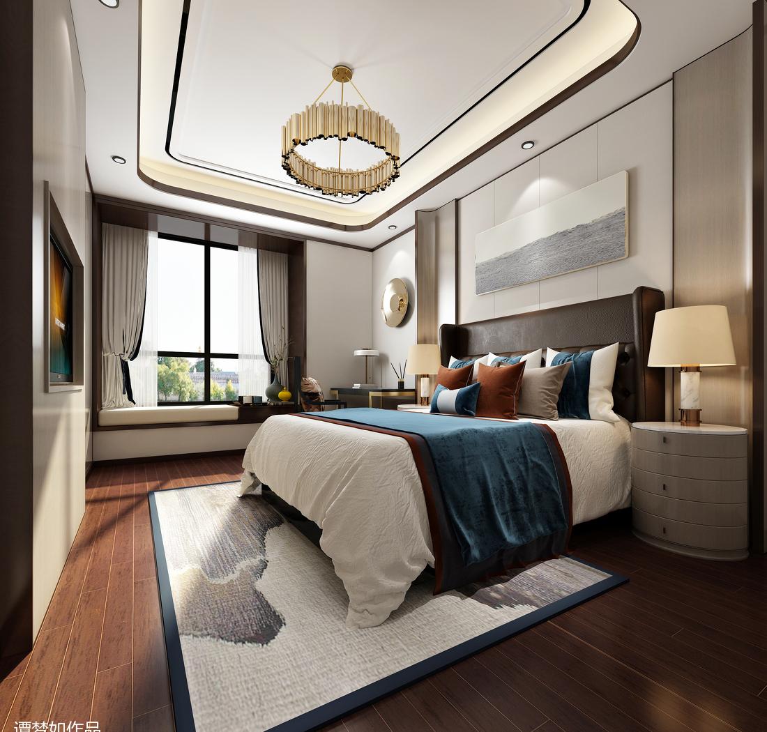 湘水湾·新中式风格室内设计-13