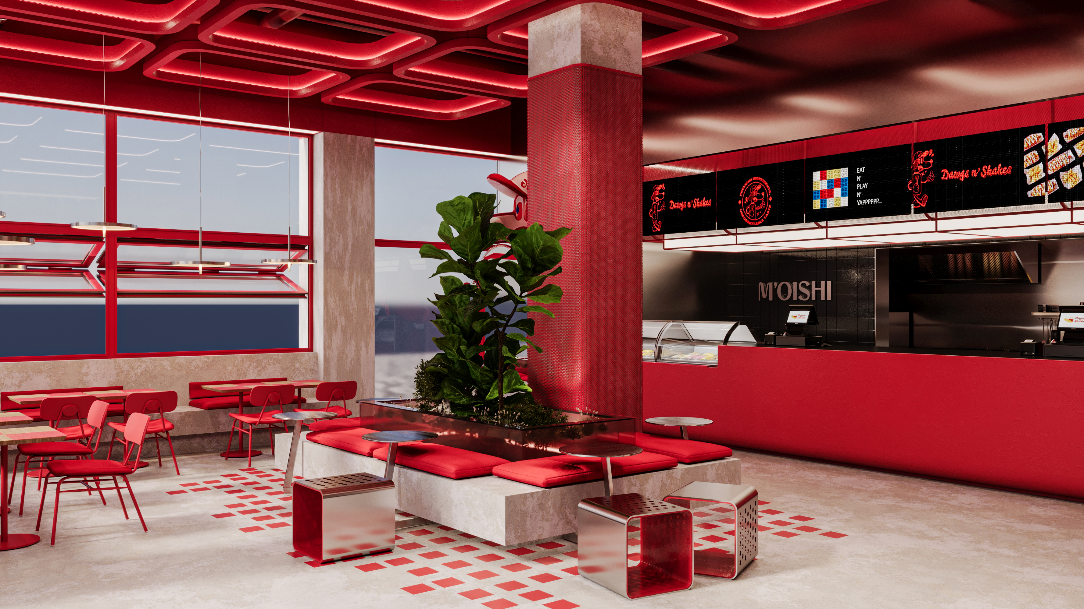 甜品店 Dawgs N Shakes-7