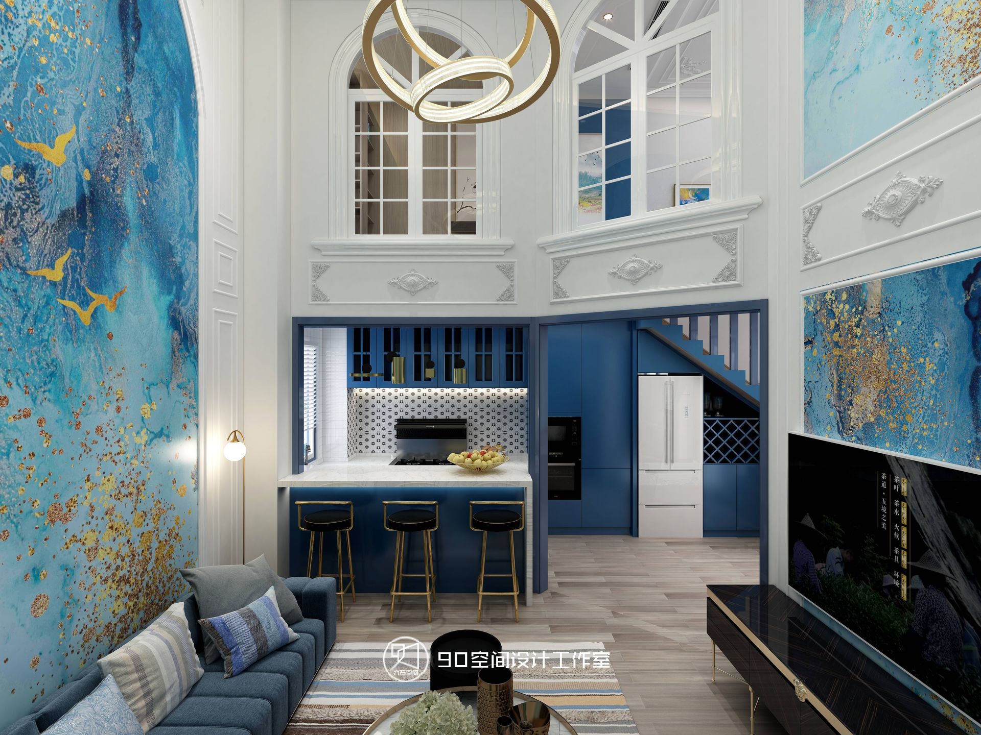 《光影流年》· 80 平方复古 LOFT 设计-7