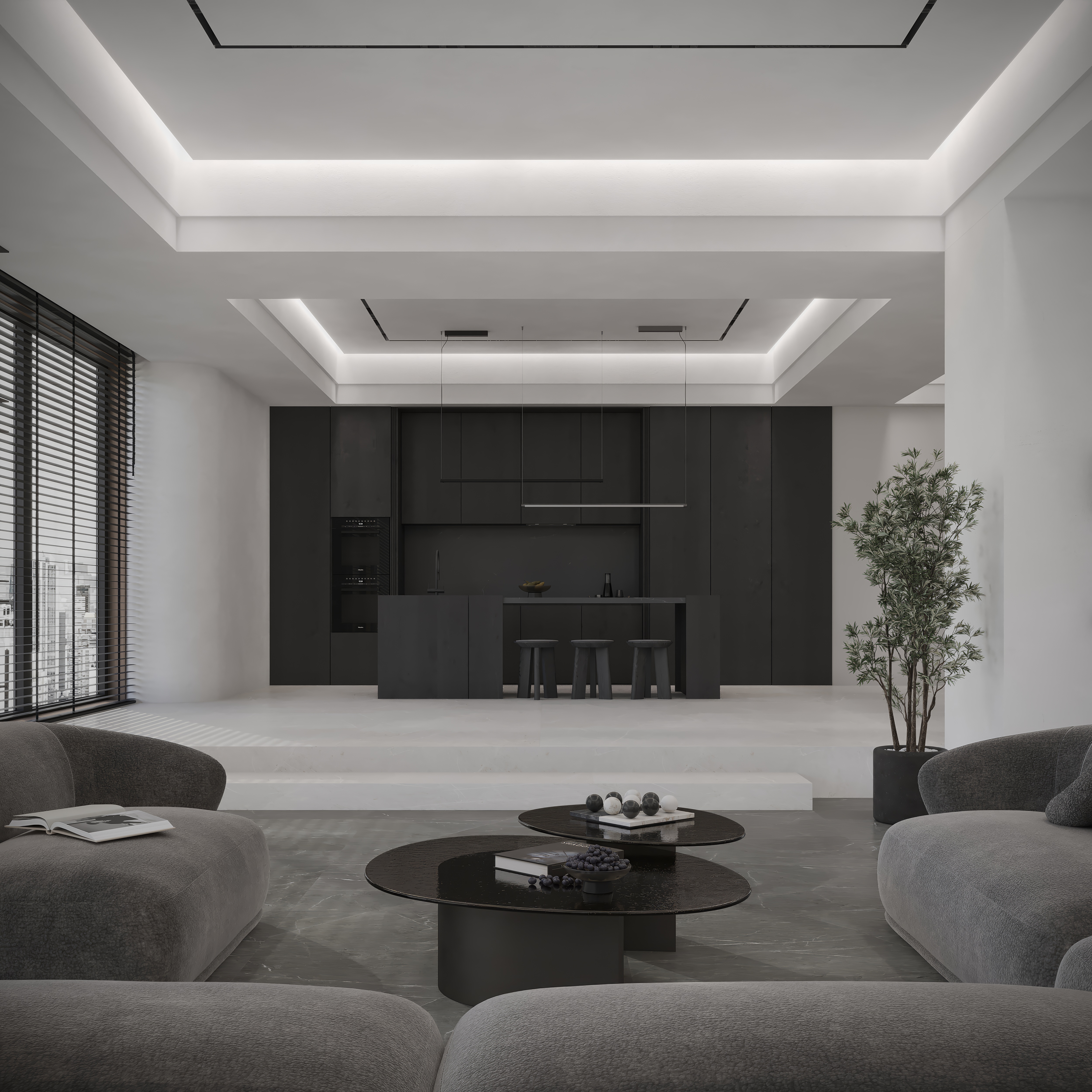 曼哈顿公寓·3D可视化展示丨Veronika Berezhnaya-8