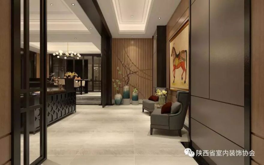 御景南山别墅 | 新中式简奢风格的现代解读-20