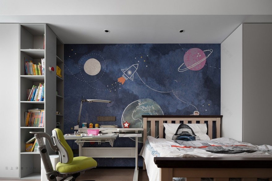 淄博紫薇园 199㎡现代轻奢住宅设计 | 品质生活,优雅时尚-70