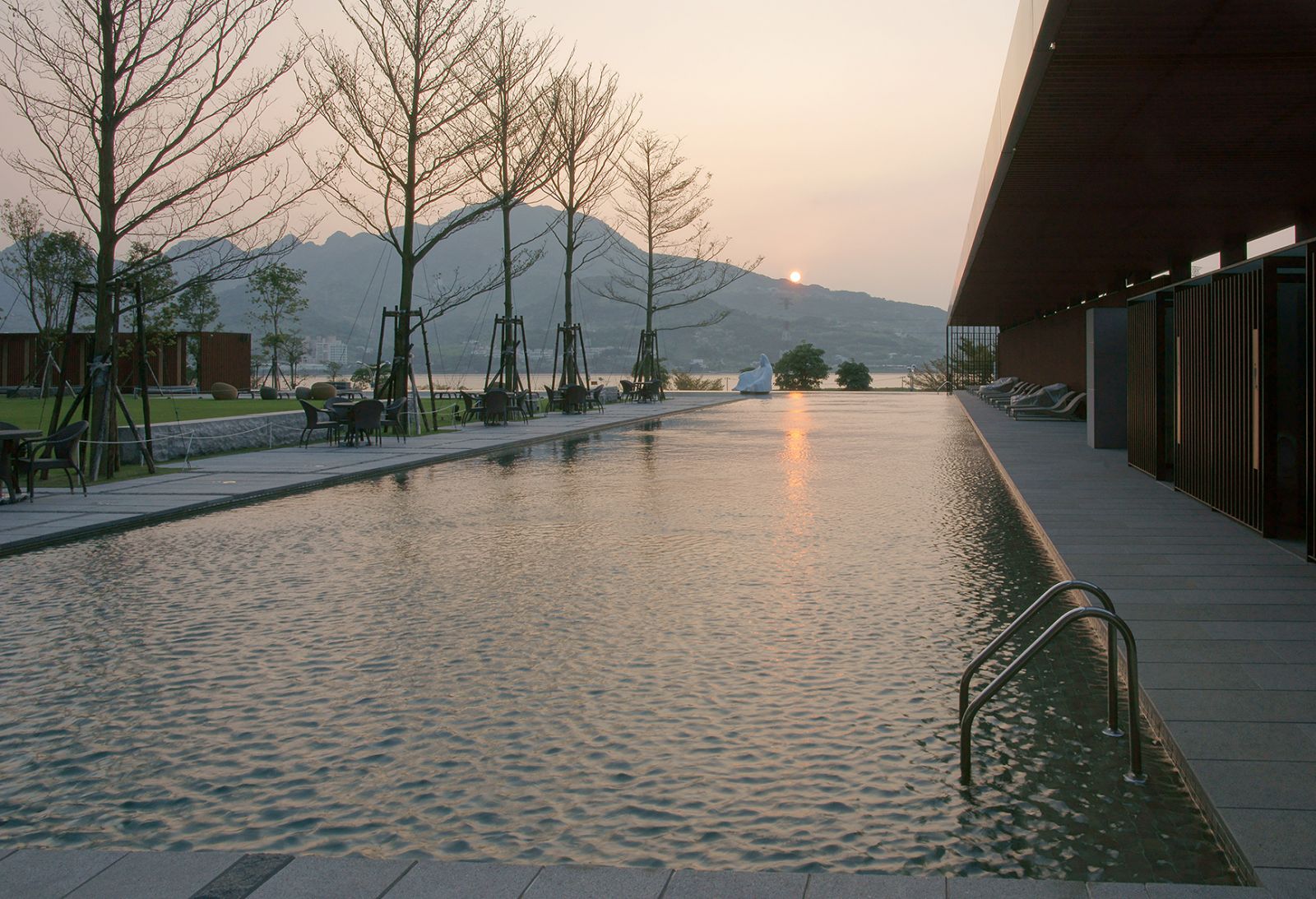 「淡水蓝海」中庭住宅景观设计丨中国台湾丨李祖原建筑师事务所-2