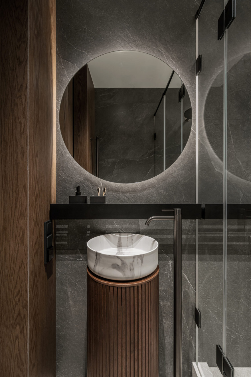 基辅俄罗斯方块大厅住宅区公寓设计丨乌克兰基辅丨Bezmirno 建筑工作室-34