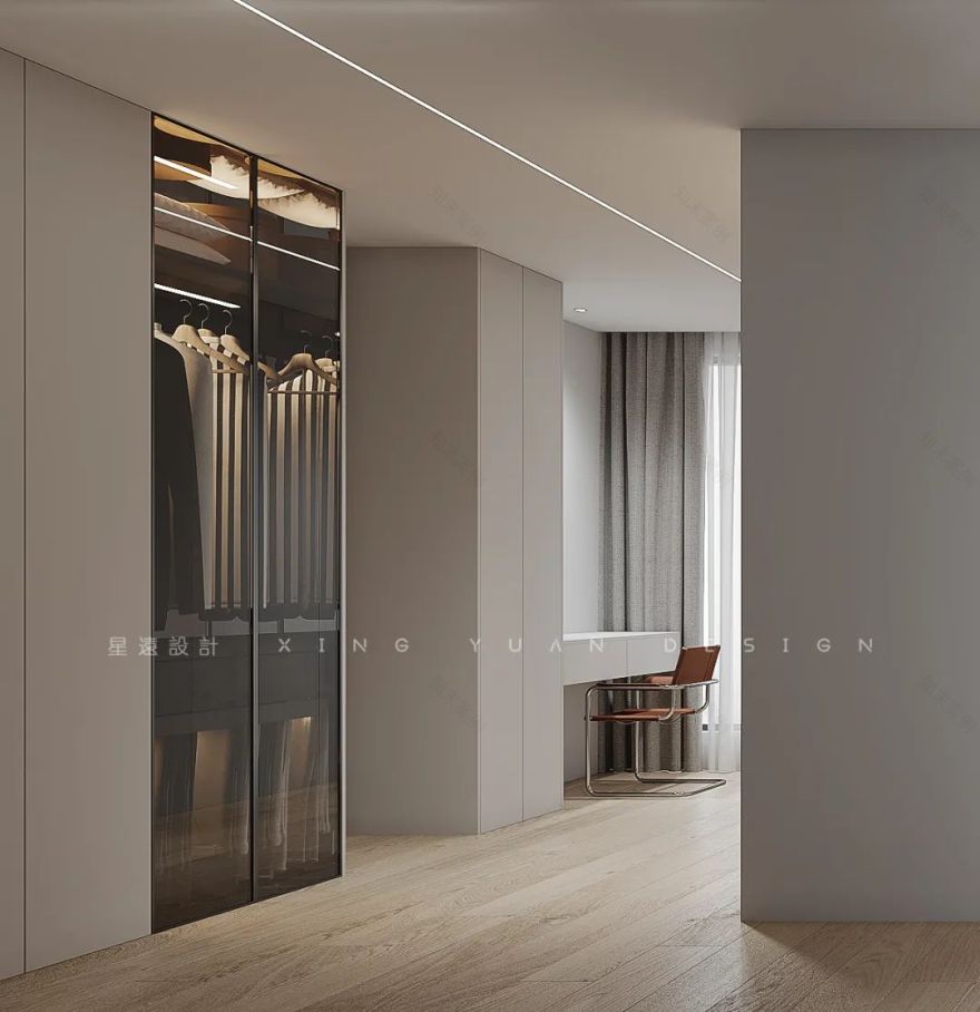 现代台式风退休住宅设计丨星远合木空间-39