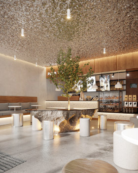 奶茶店丨哈萨克斯坦丨chanyshev architect