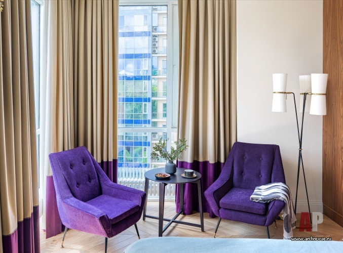 莫斯科带石膏浮雕及定制家具的现代公寓设计丨俄罗斯莫斯科丨Евдокимова Ольга,Зайцева Олеся-33