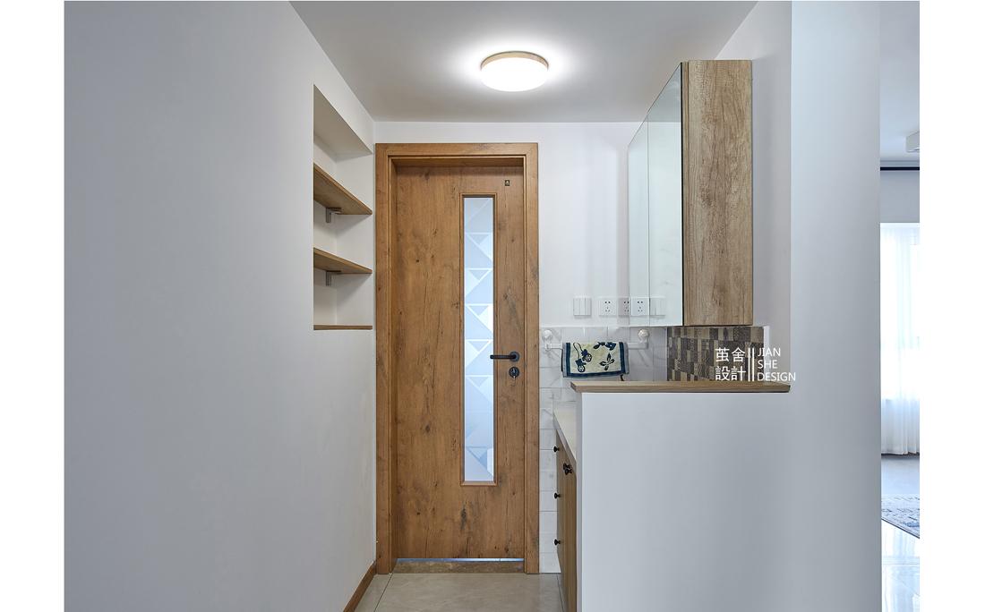 二手房翻新,明亮温暖的小户型改造-68