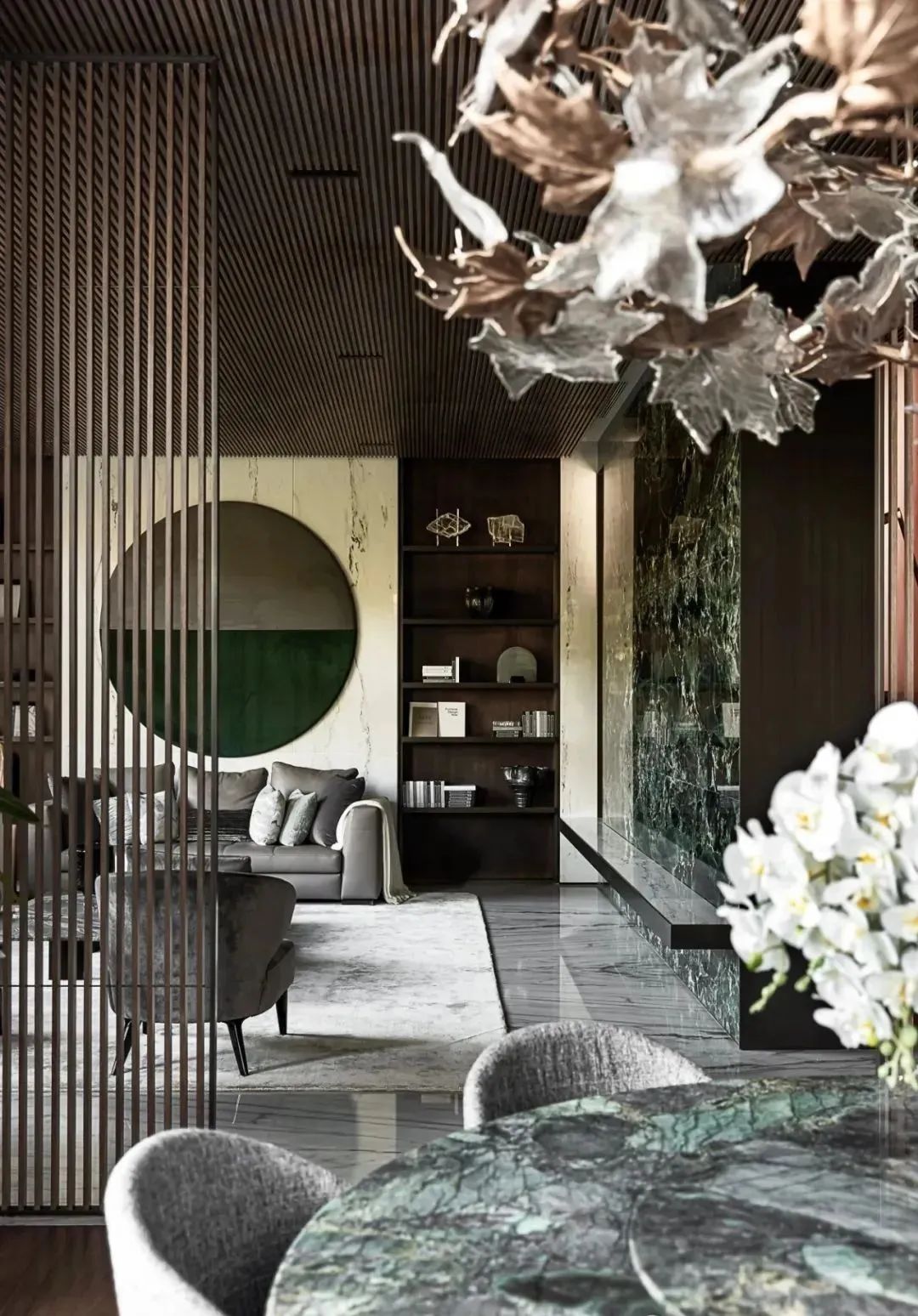 杭州半山林畔晓云山居极简禅意豪宅设计丨中国杭州-27