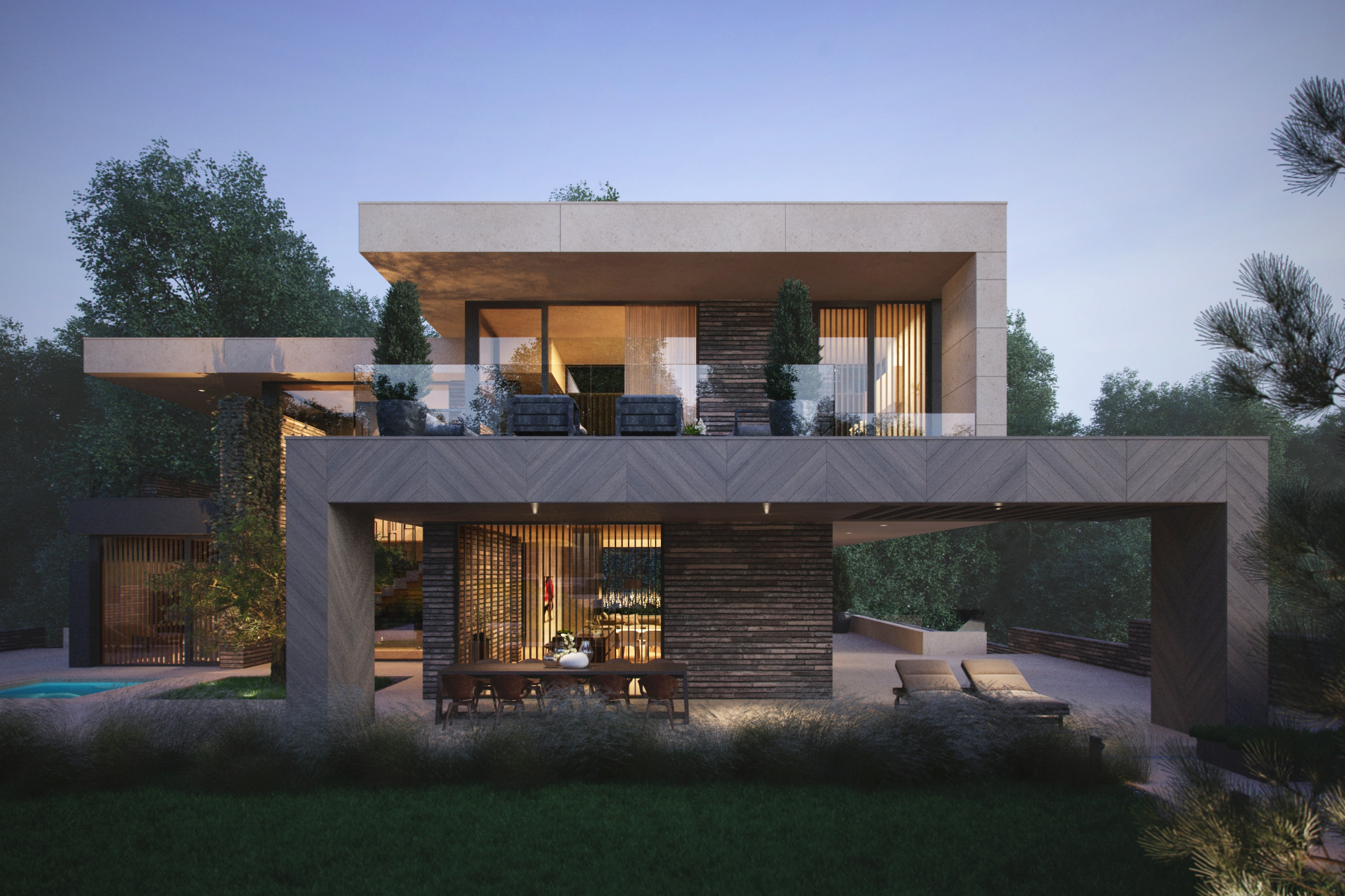 Country house in the settlement Podushkino Alexandra Fedorova-2