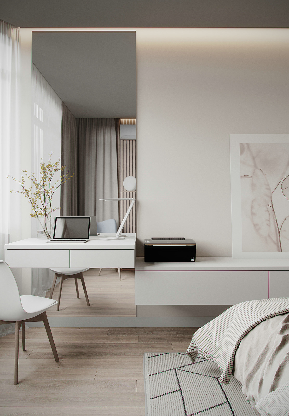 北欧风小资格调设计 舒适清新的空间美学-10