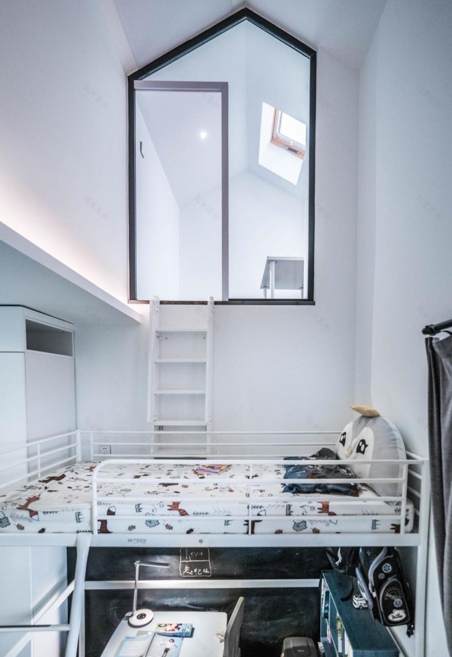 140m²跃层变形记 · 三层别墅的神秘比例设计-56