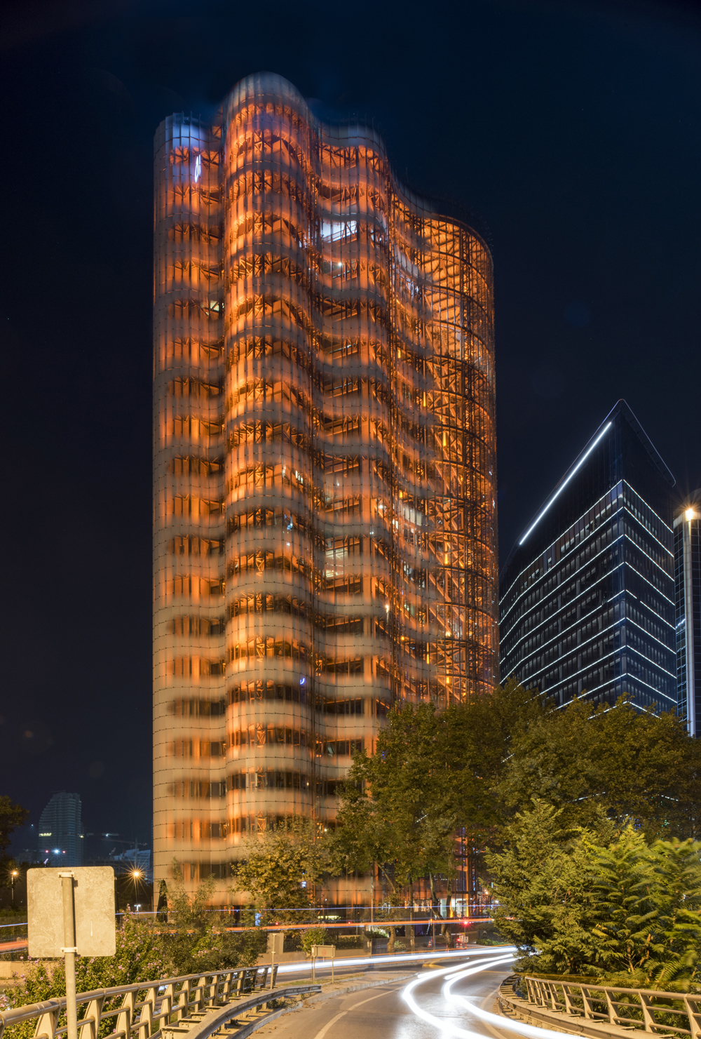 土耳其伊斯坦布尔 Maslak No·1 Office Tower 垂直花园设计-20