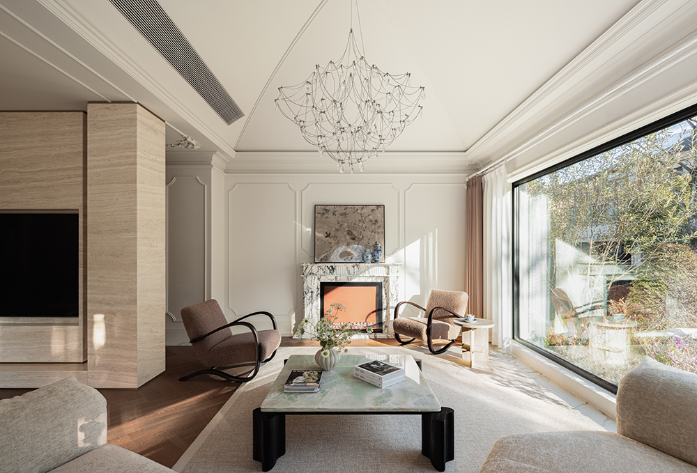 800㎡法式大宅:优雅与艺术共生丨中国浙江丨力设计机构-11