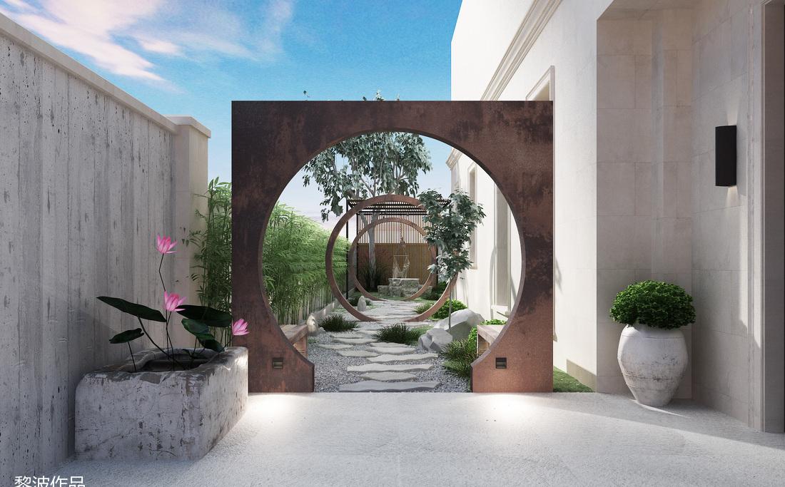 黎波设计作品 | 自然漫步，现代写意空间-67