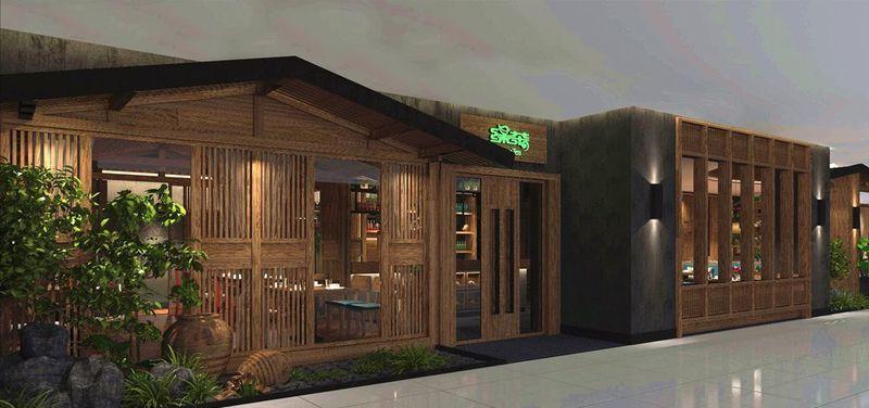 杭州品尚设计打造连云港绿茶中餐厅新体验-14