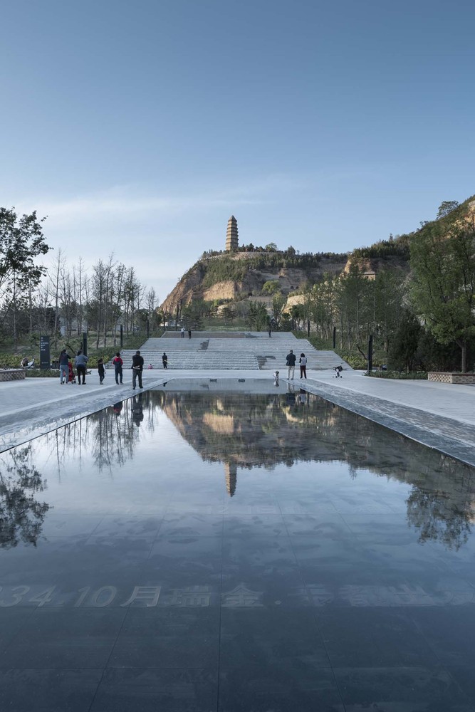 延安宝塔山旅游中心——融合传统与现代的红色革命景区-30