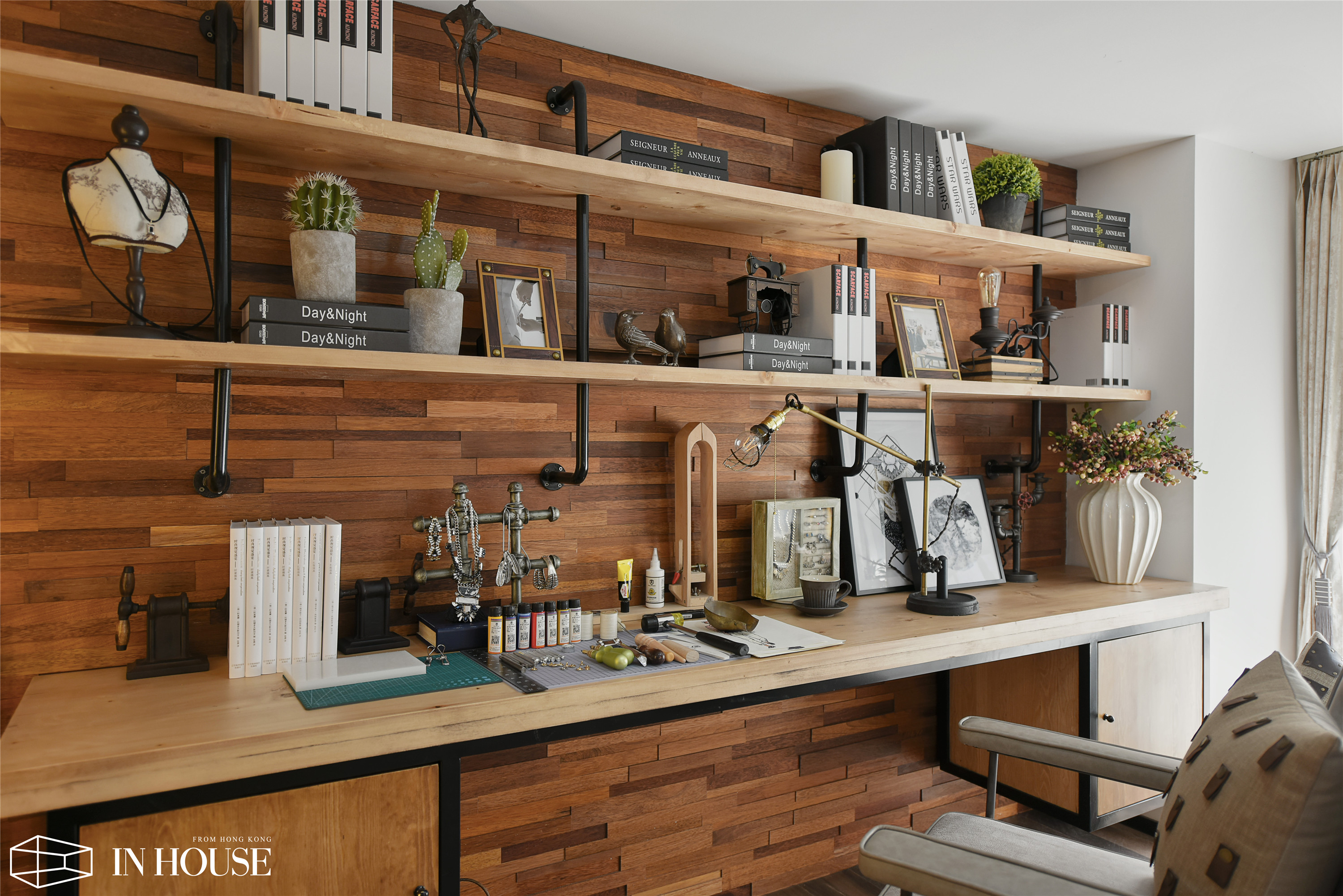 融创财富一号“私人衣橱”LOFT工业风公寓样板间设计——INHOUSE设计！-15