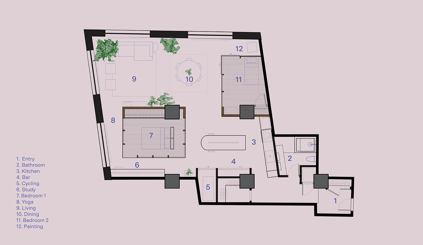 Gauchetière 街公寓改造丨加拿大蒙特利尔丨Future Simple Studio-6