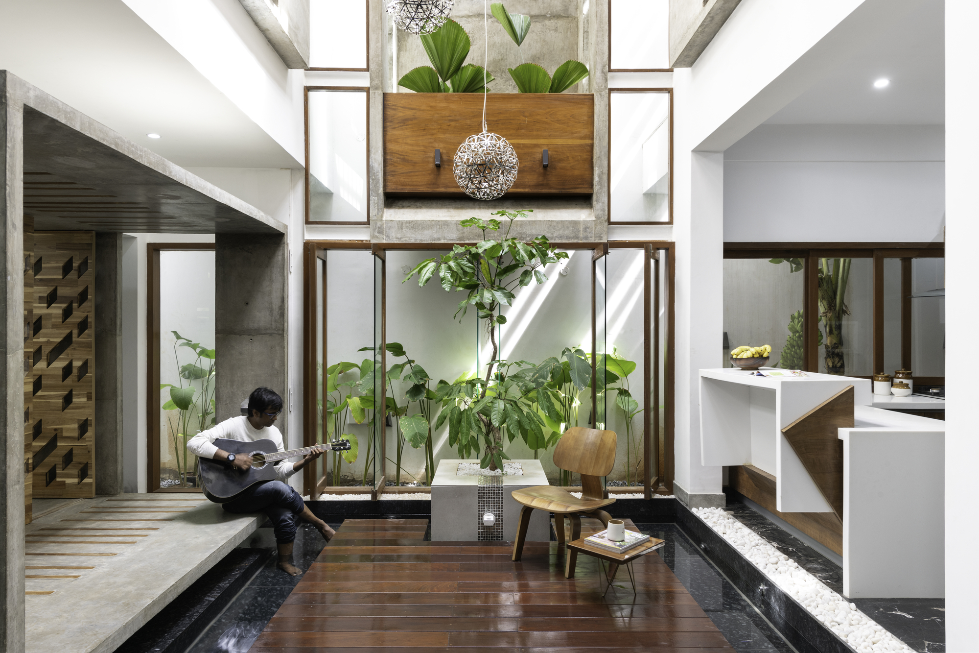 勒宁静之屋丨印度本地治里丨Studio WhiteScape-8